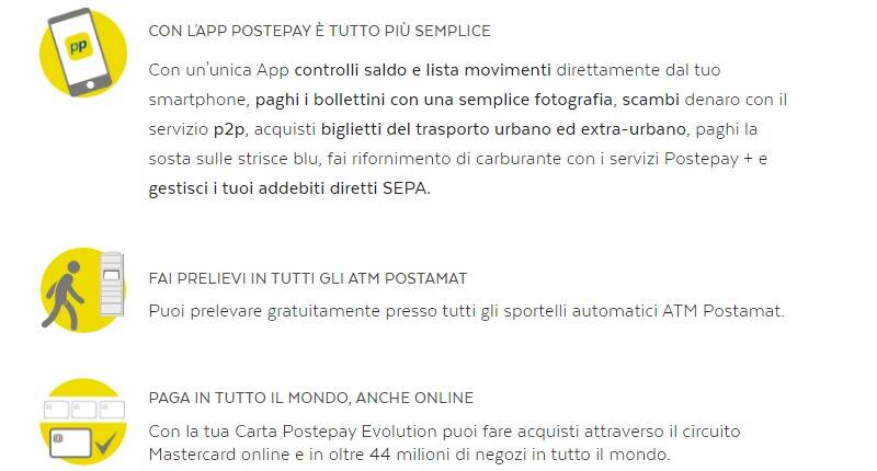 postepay evolution pagamenti