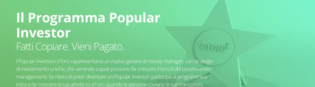 Programma Popular Investor