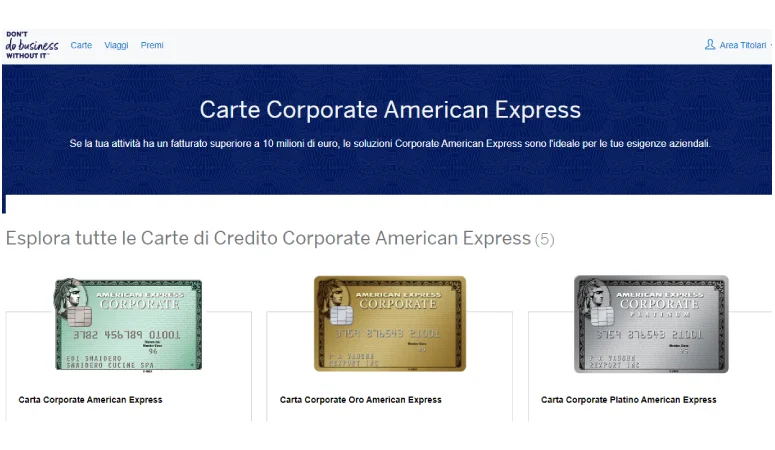 Carte Corporate