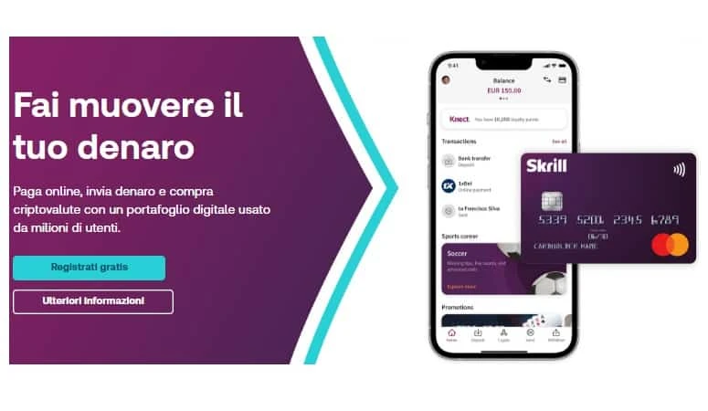 Skrill funzionamento