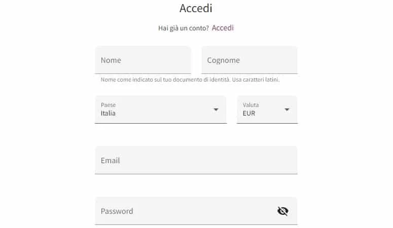 Skrill registrazione