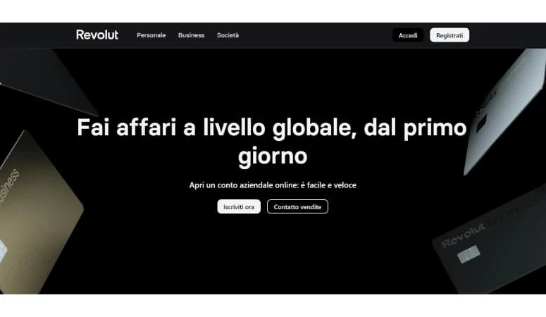 Mifgliori conti correnti aziendali Revolut