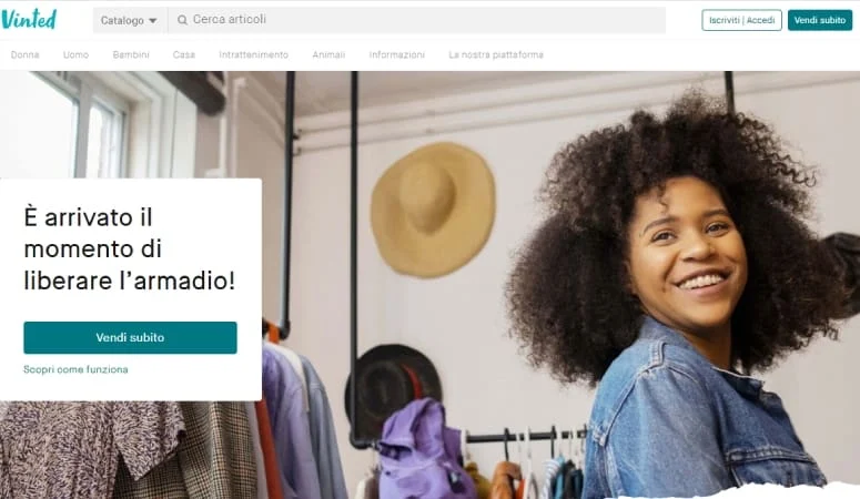 Come funziona Vinted