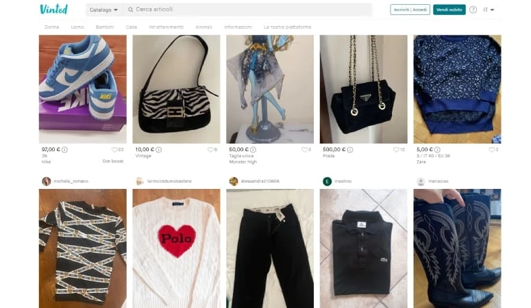Come vendere su Vinted