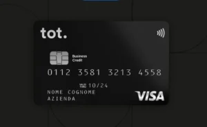 Carta di credito Visa Business inclusa