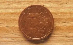 2 centesimi rari 1999