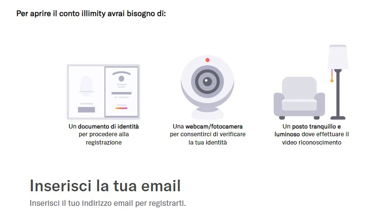Apertura conto Illimity