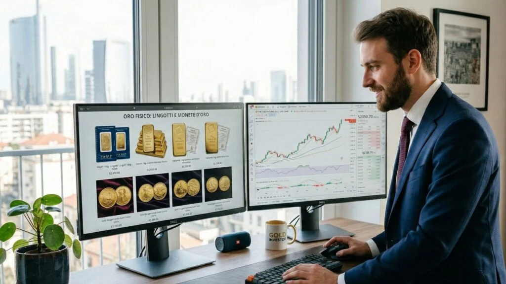 Come investire mille euro in oro