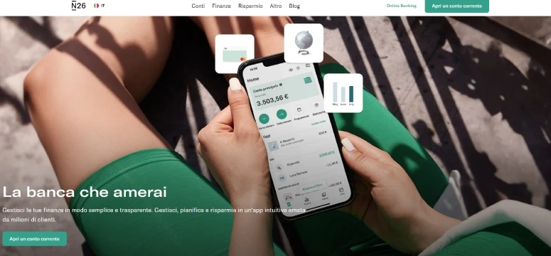 N26 riapertura in Italia