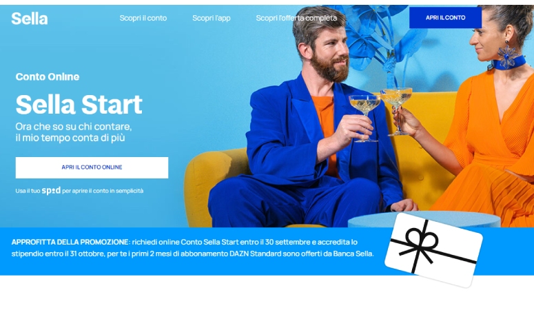 conto corrente Sella Start