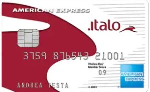 Carta Italo AmEx