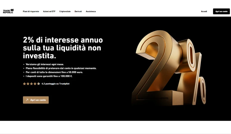 Trade Republic azioni frazionate