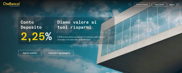 conto deposito che banca