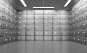 Cassetta di sicurezza in banca