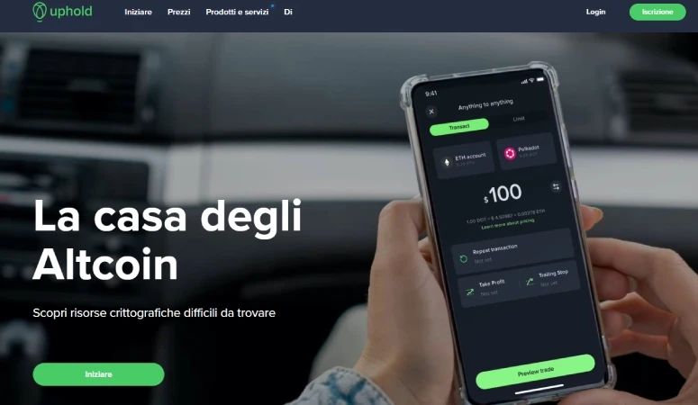 Come funziona la piattaforma Uphold