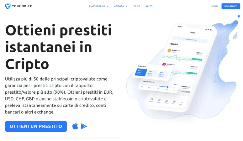 Prestiti crypto con YouHodler