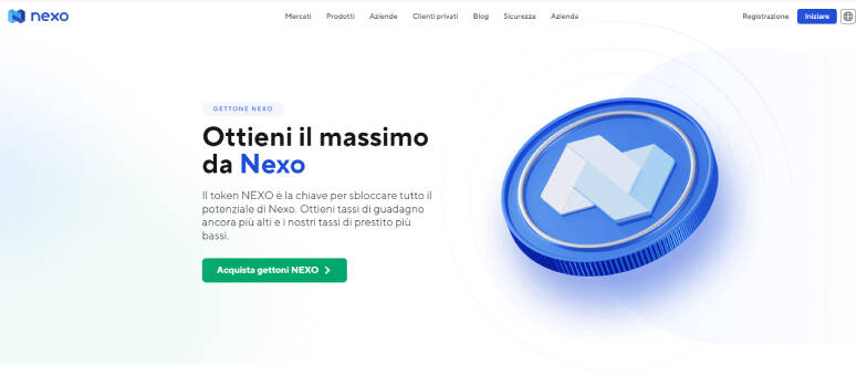 Prestiti e token nexo
