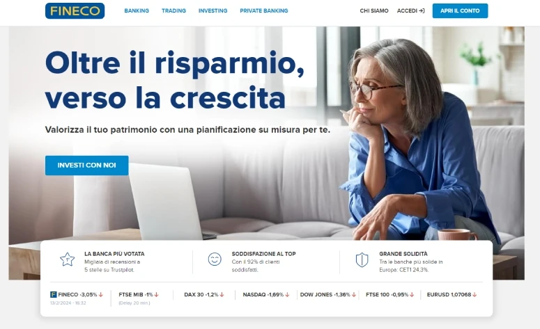Fineco Bank banca online