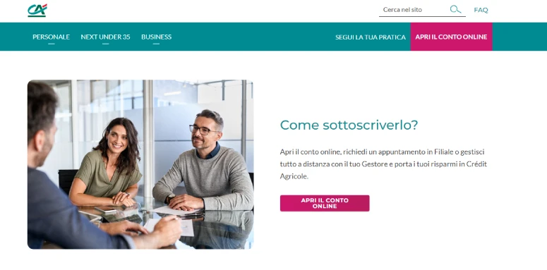 Come aprire un conto deposito Crédit Agricole