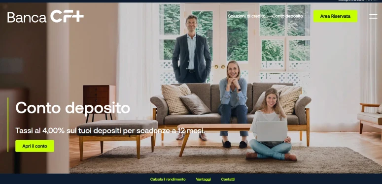 Conto deposito Banca CF+