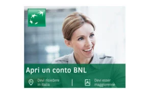 Aprire un conto BNL