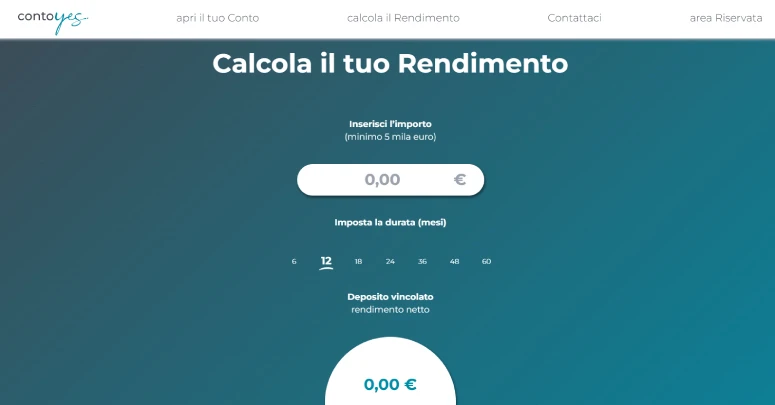 Calcola il tuo rendimento