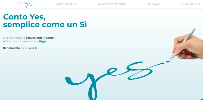 Conto deposito Yes