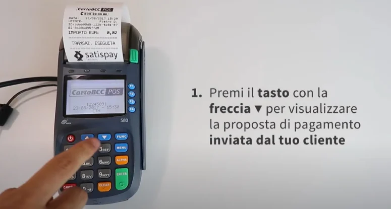 Pos Pax su Satispay