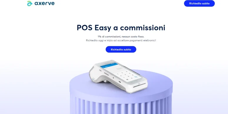 Axerve Pos senza canone