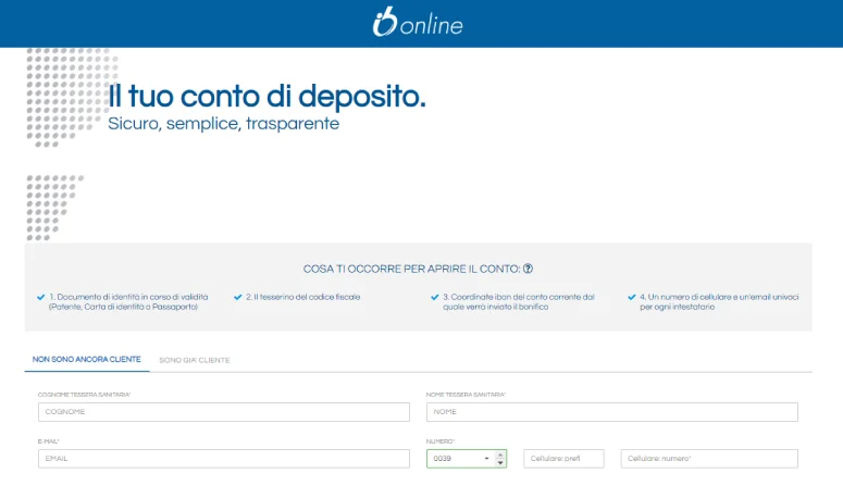 Come aprire un conto deposito