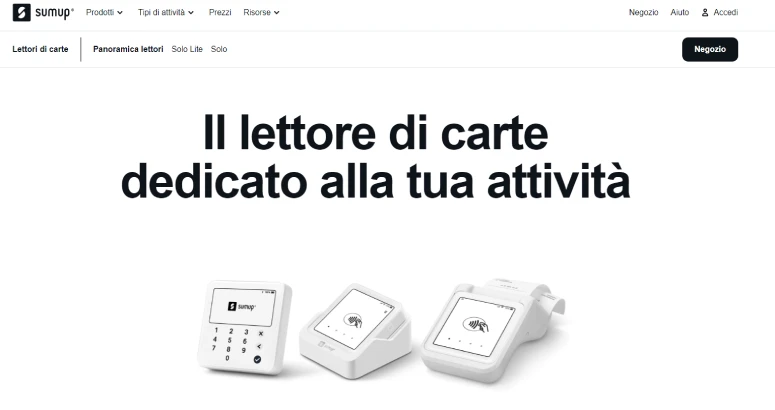 Pos SumUp nuovi