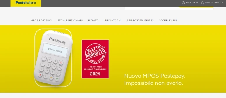 Terminale MPOS Poste Italiane