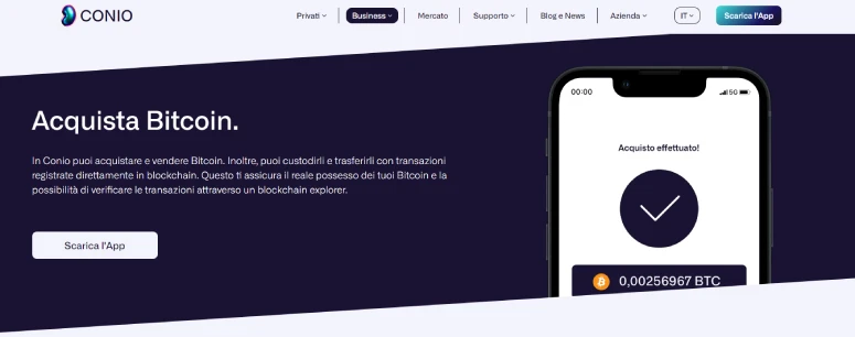 App Conio per privati