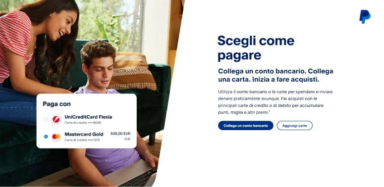 come funziona il conto corrente paypal