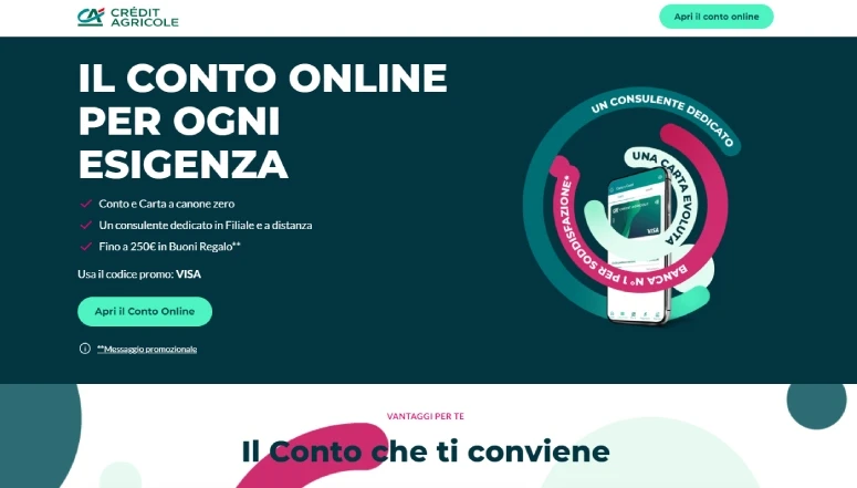 Conto Online Crédit Agricole (new)