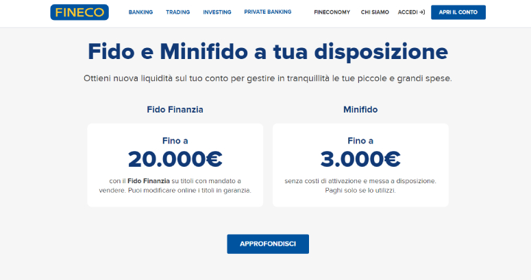 Fido banca Fineco