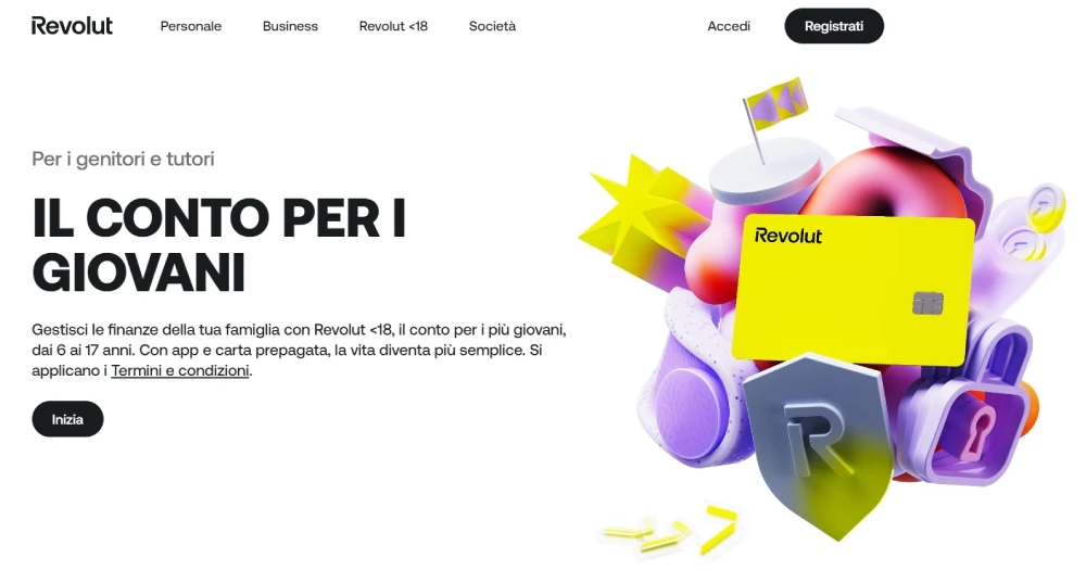 conto revolut giovani