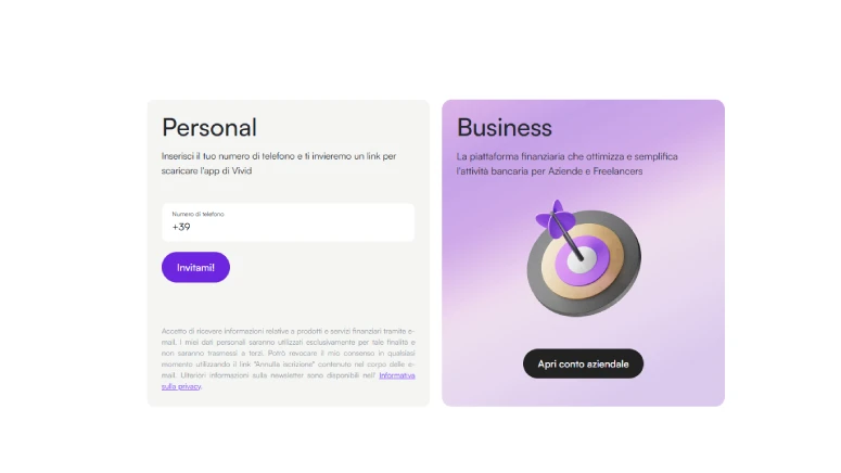 Come aprire un conto Vivid Money per privati