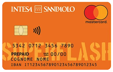 carta prepagata superflash intesa sanpaolo