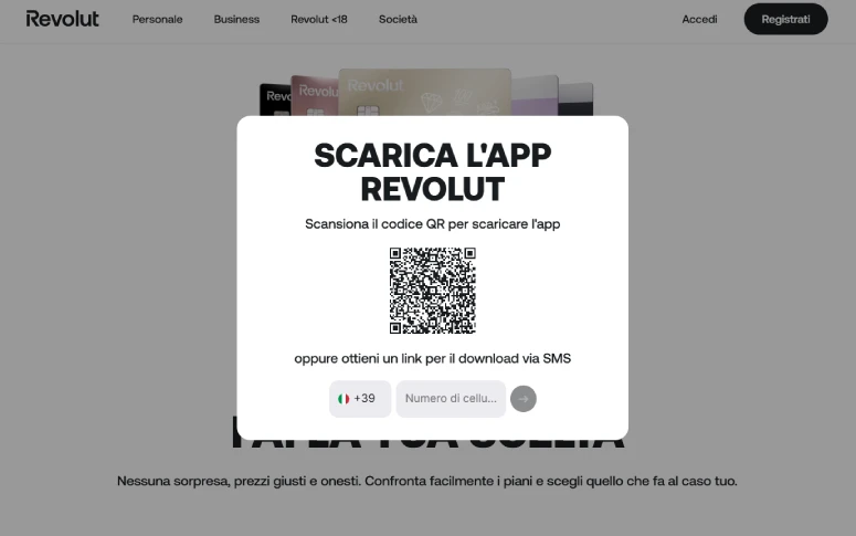 Come richiedere una carta Revolut