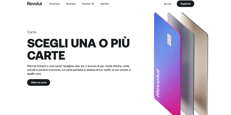 Cos'è una carta Revolut