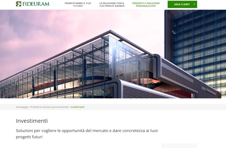 Investimenti Banca Fideuram