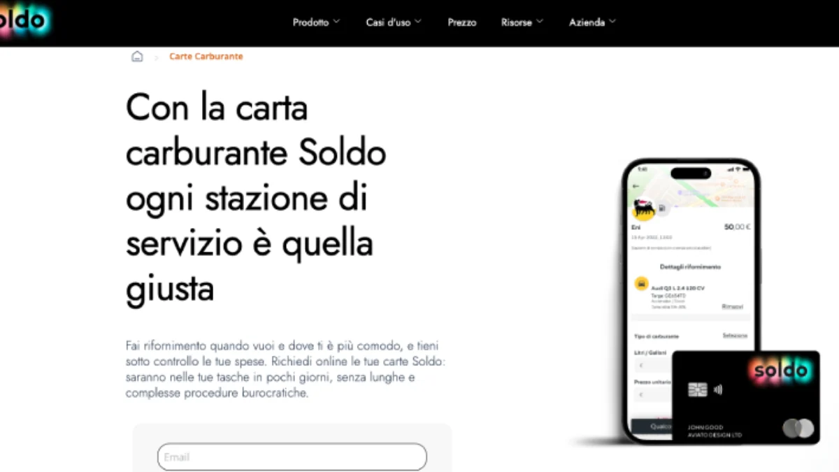 Carta Soldo Drive caratteristiche