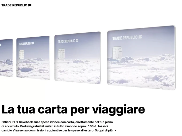 Carta Trade Republic nuova