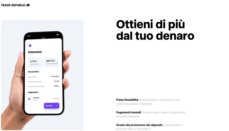 Conto Trade Republic
