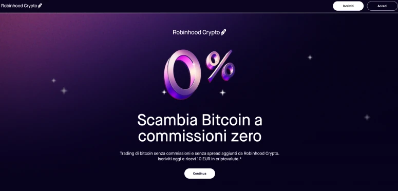 Robinhood crypto