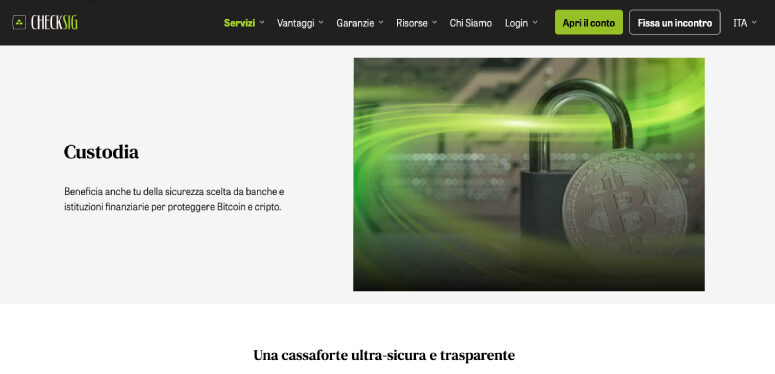 Servizio di custodia CheckSig