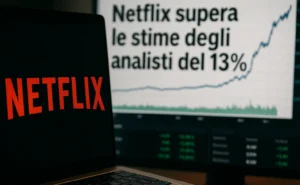 netflix ricavi crescita
