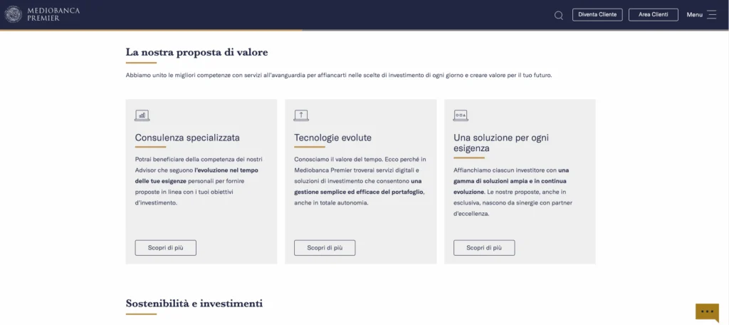 Investimenti Mediobanca Premier