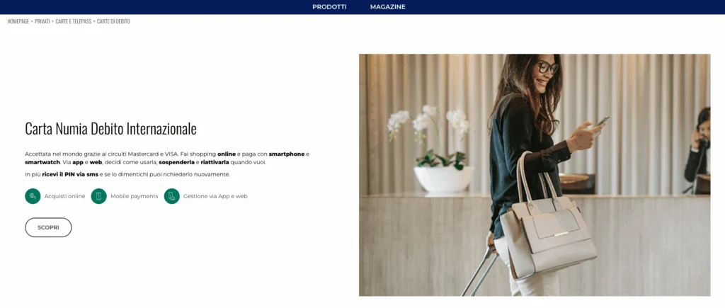 Carta di debito banco BPM